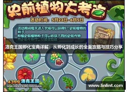 洛克王国孵化宝典详解：从孵化到成长的全面攻略与技巧分享